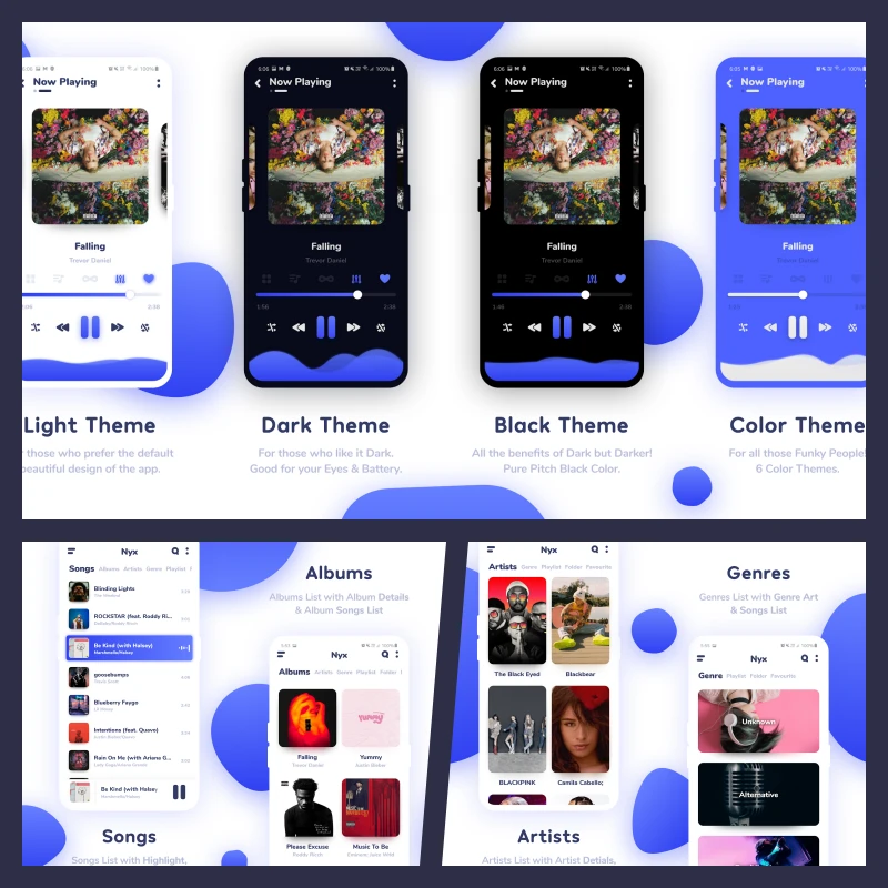NYX Music Player Mod APK Download
