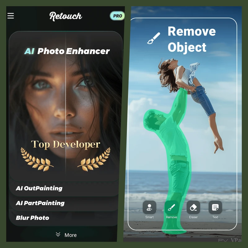 Download Retouch MOD APK